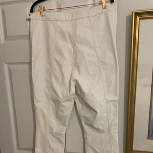Faux leather Free People pants